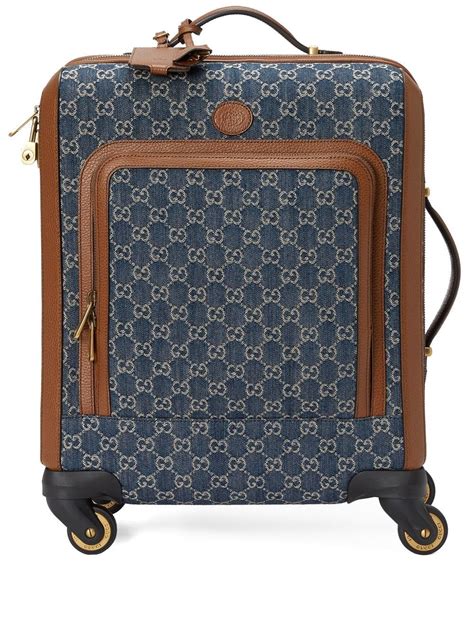 gucci carry on luggage|best gucci luggage brand.